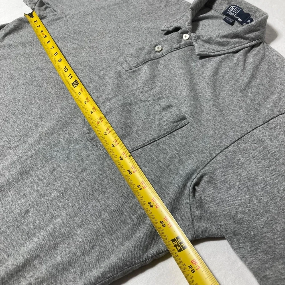 Polo Ralph Lauren Soft Touch Cotton‎ Polo Shirt Gray Men's Size XL